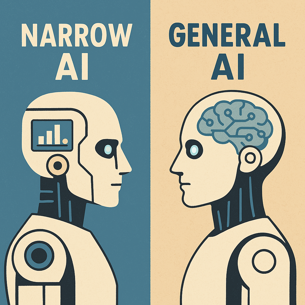 Narrow AI vs. General AI